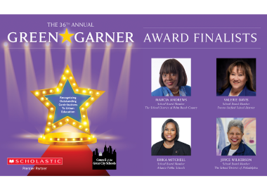 The 2025 Green Garner Award finalists: Marcia Andrews, Valerie Davis, Erika Mitchell, and Joyce Wilk